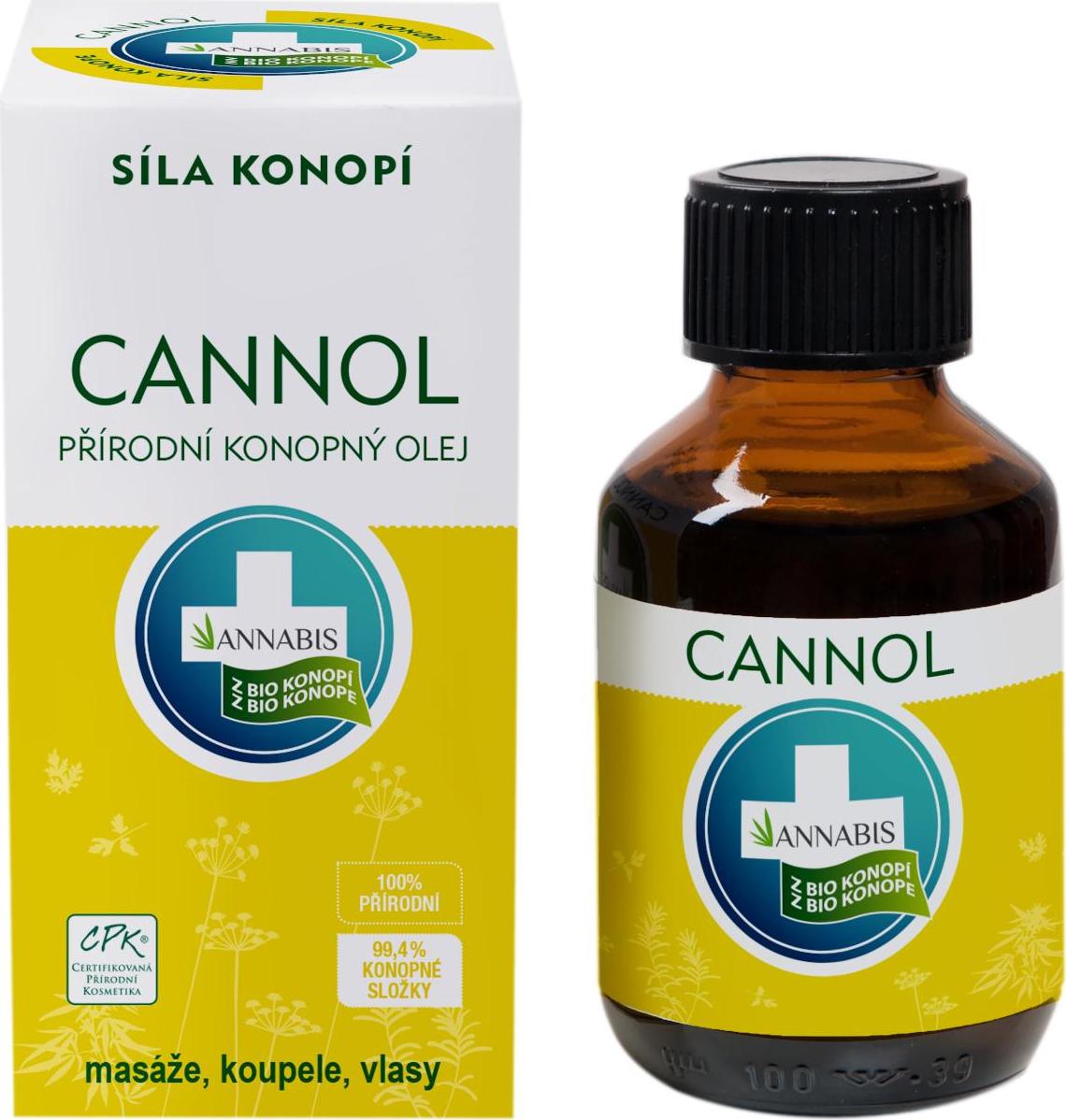 Annabis Cannol konopný olej 100 ml