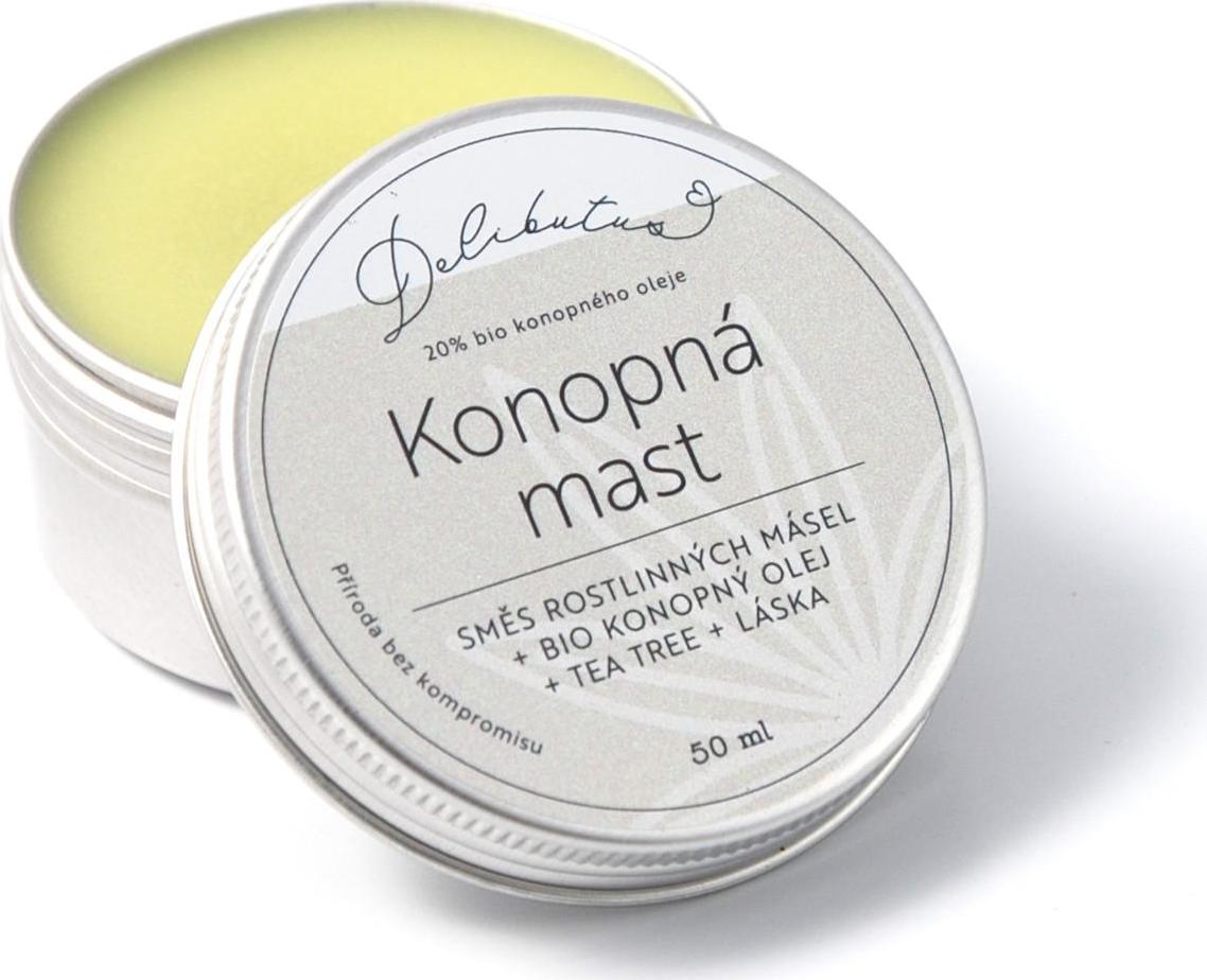 Delibutus Konopná mast 50 ml