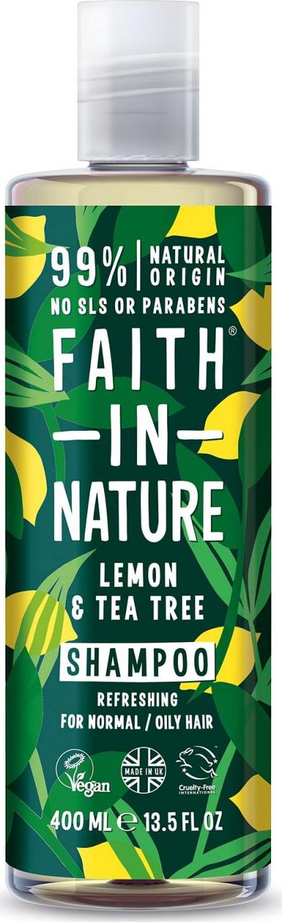 Faith in Nature Šampon citrón & Tea Tree 400 ml