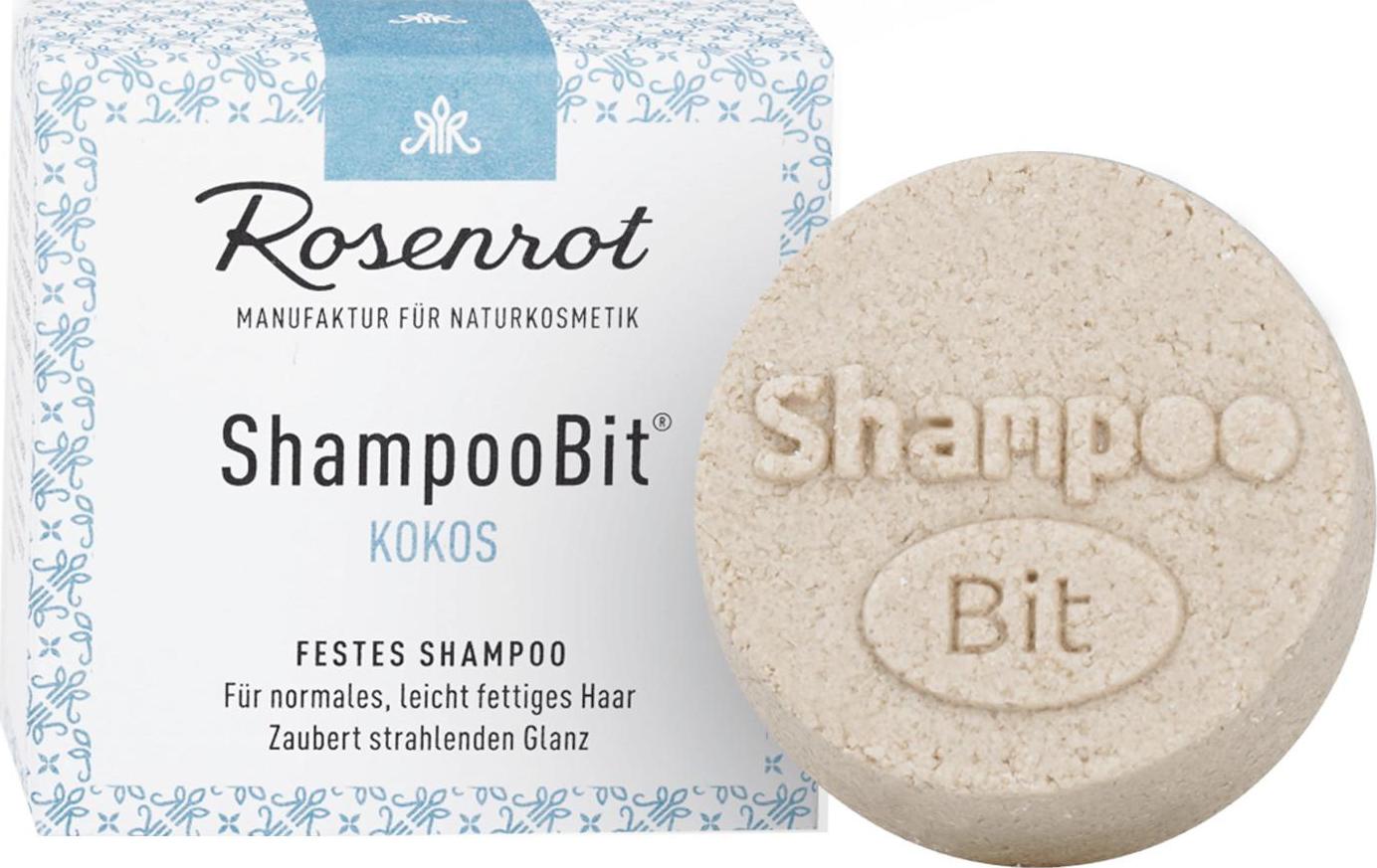 Rosenrot Naturkosmetik Tuhý šampon kokos 60 g