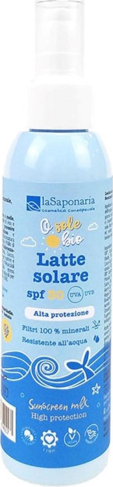 laSaponaria Opalovací mléko SPF 30 BIO 125 ml