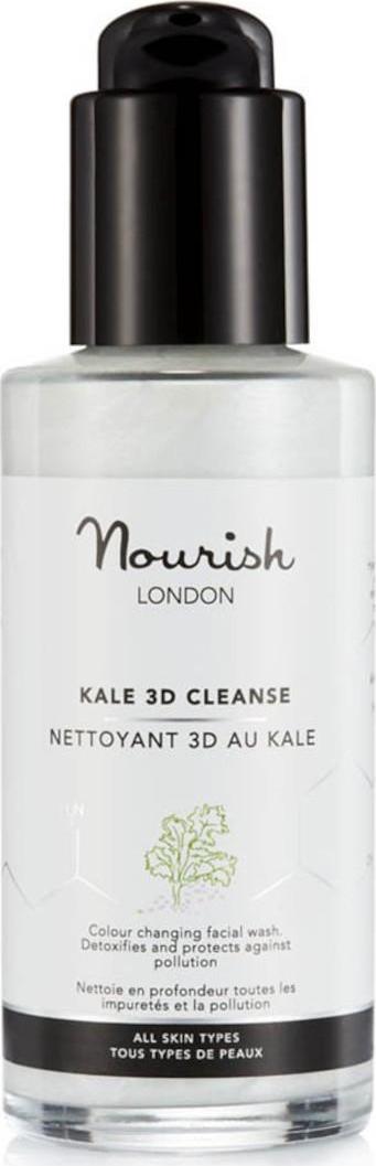 Nourish London Kale 3D Čisticí a odličovací krém na obličej 100 ml