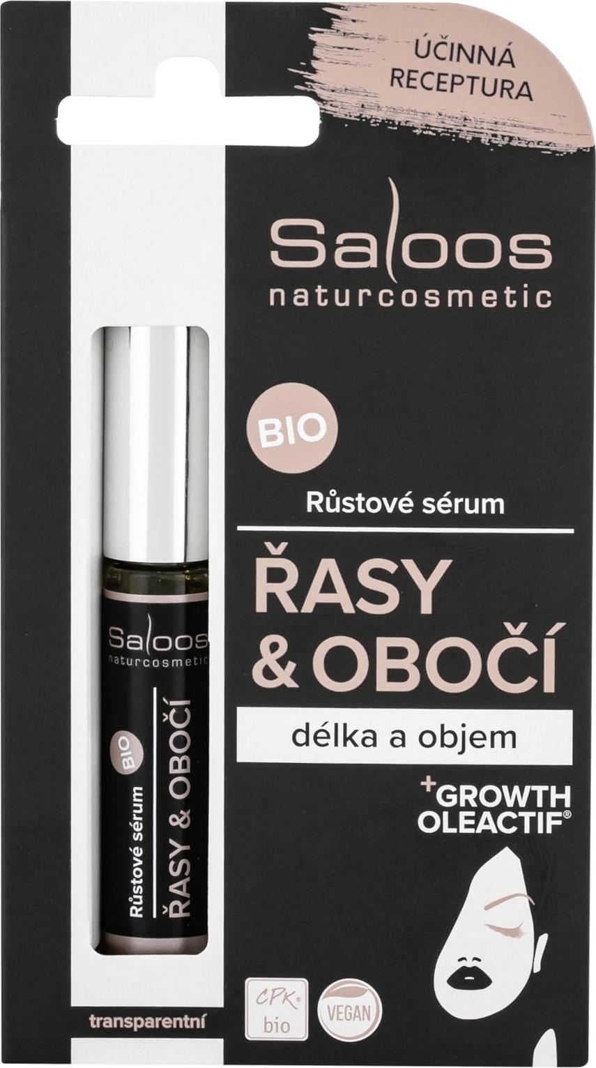 Saloos Bio růstové sérum na řasy a obočí 7 ml