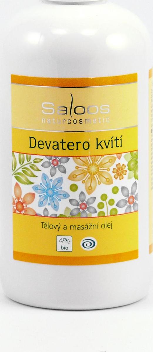 Saloos Masážní olej devatero kvítí 250 ml
