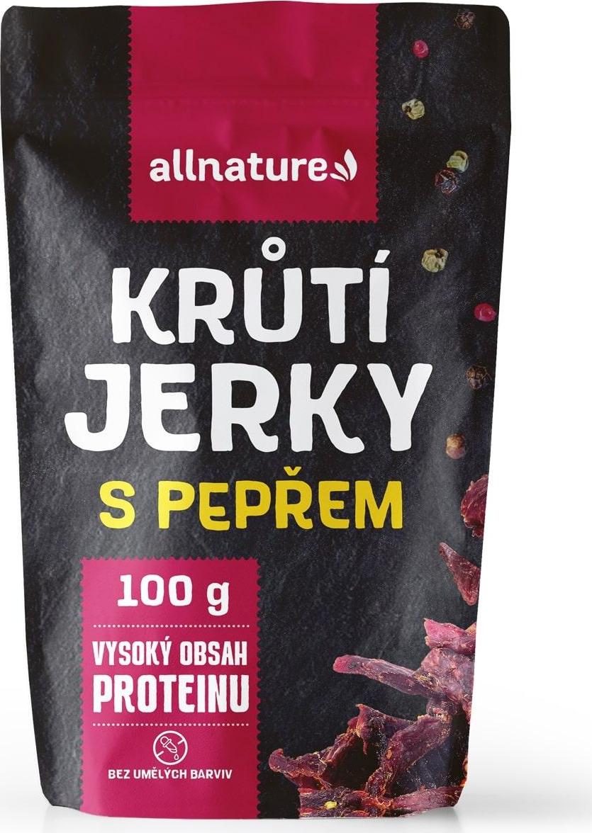 Allnature TURKEY pepper Jerky 100 g