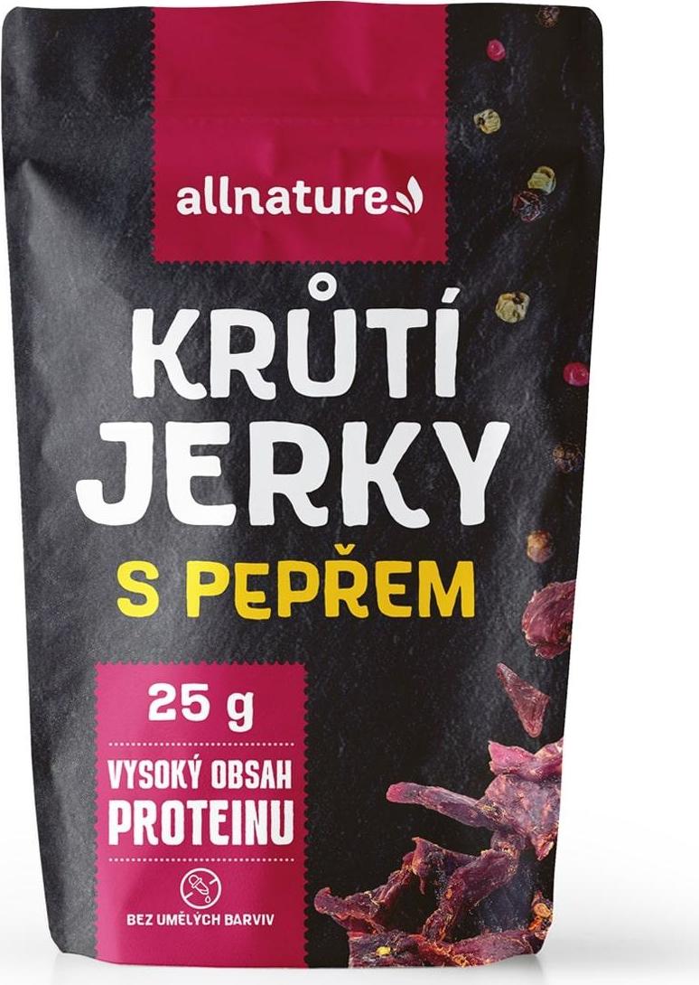 Allnature TURKEY Pepper Jerky 25 g