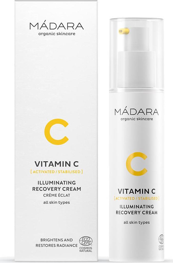 MÁDARA Rozjasňující pleťový krém s vitaminem C 50 ml