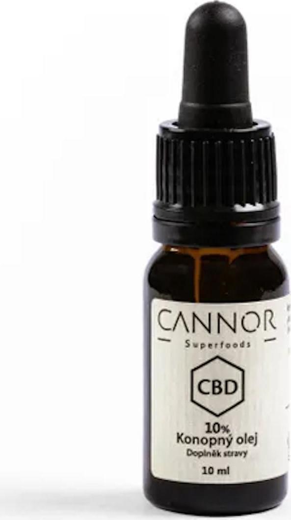 CANNOR CBD Konopný olej 10% 10 ml