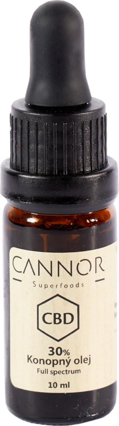 CANNOR CBD konopný olej celospektrální 30% 10 ml