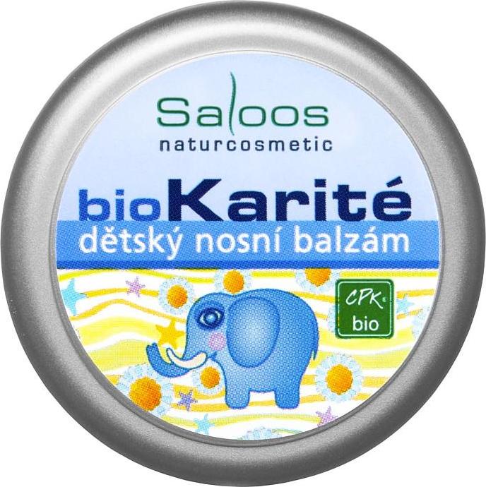 Saloos Balzám bio karité Dětský nosní 19 ml