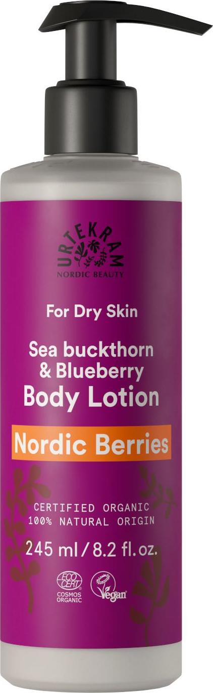 Urtekram Tělové mléko Nordic Berries 245 ml