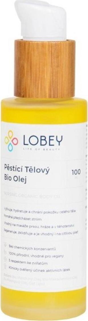 Lobey Pěstící tělový bio olej 100 ml