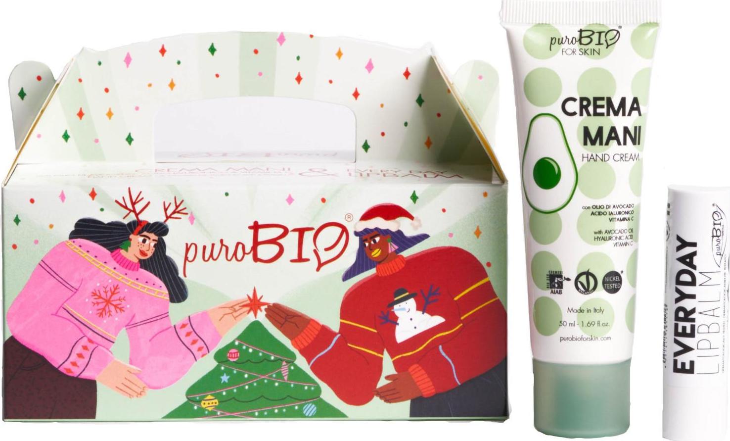 puroBIO cosmetics Vánoční set krém na ruce
