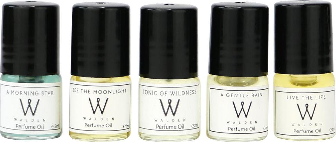Walden Sada přírodních olejových parfémů Chapter Two 5 x 2 ml