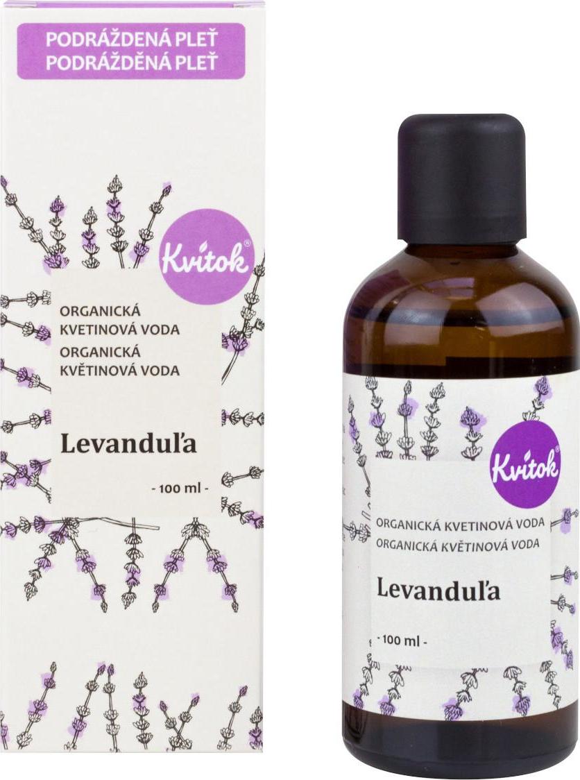 Kvitok Květová voda levandule 100 ml