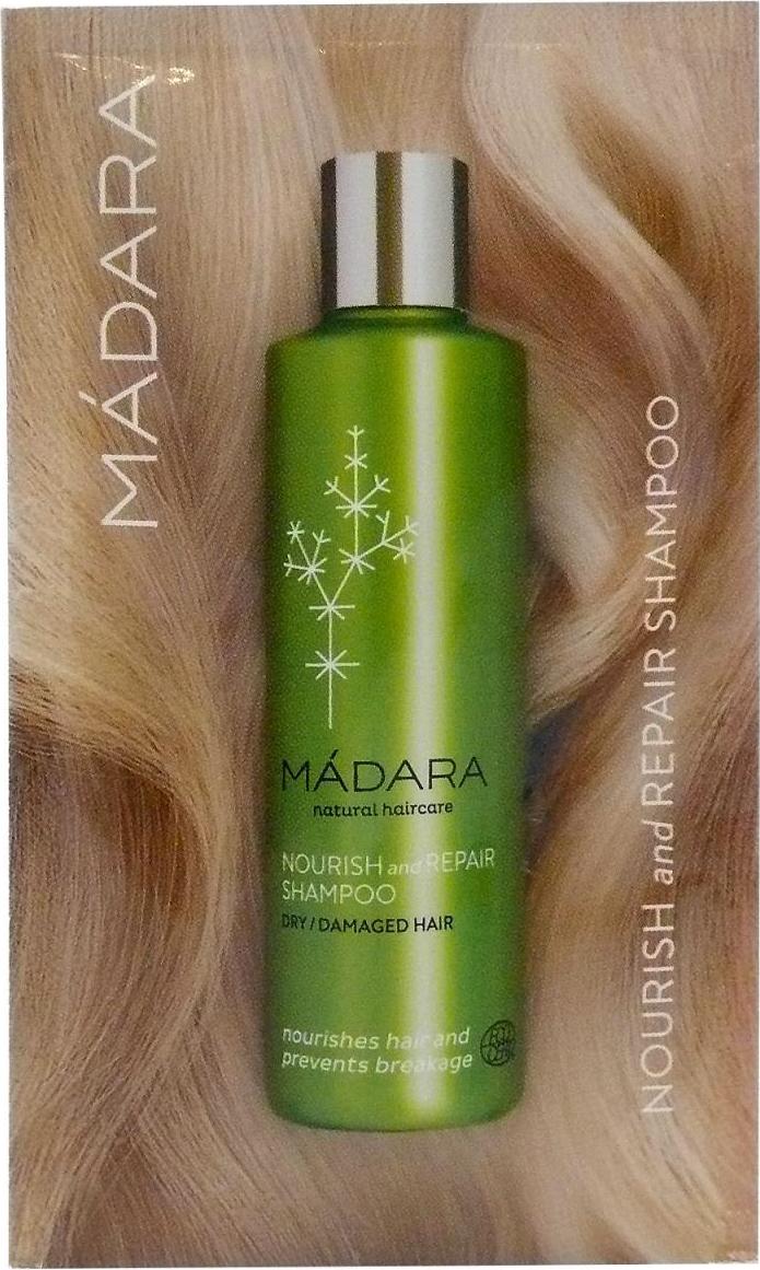 MÁDARA Šampon pro suché a poškozené vlasy 10 ml