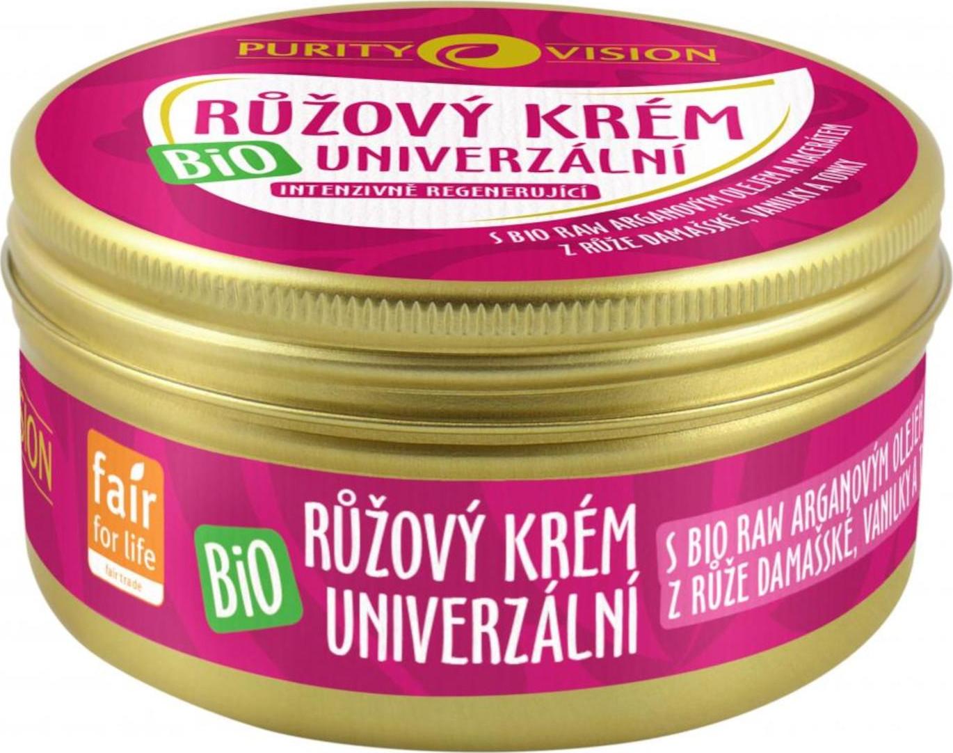 Purity Vision Bio Růžový krém univerzální 70 ml