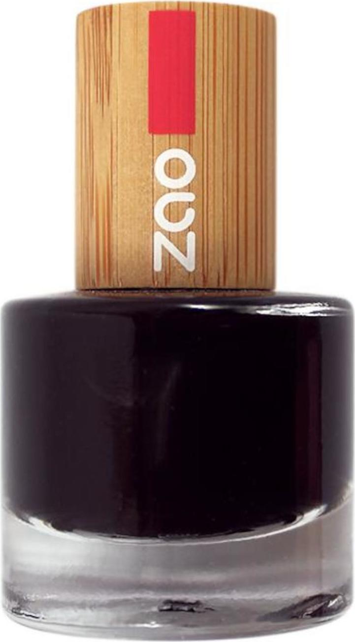 ZAO Lak na nehty 644 Black 8 ml