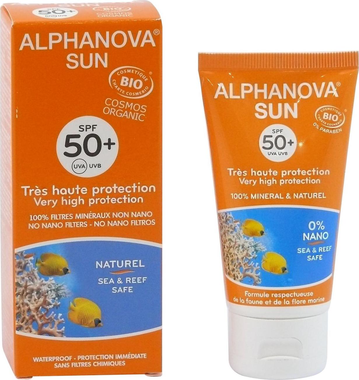 Alphanova SUN Opalovací krém SPF 50+ 50 g