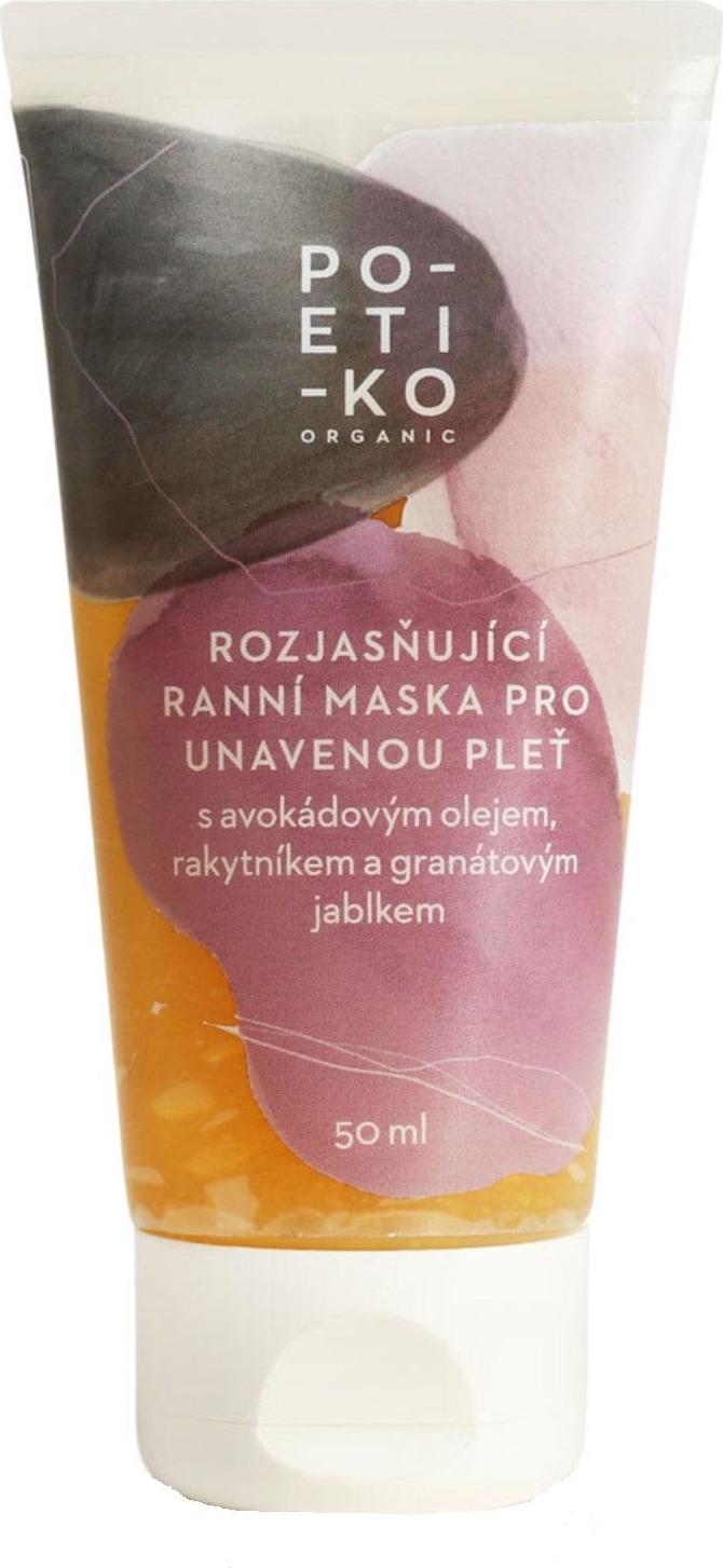 POETIKO Rozjasňující ranní maska pro unavenou pleť 50 ml