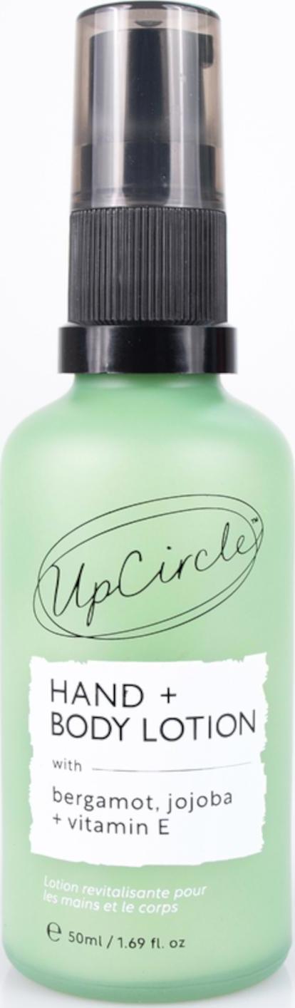 UpCircle Beauty Krém na tělo a ruce bergamot + vitamin E - mini 50 ml