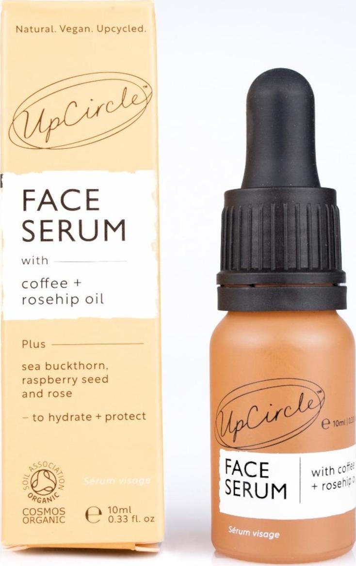 UpCircle Beauty Pleťové sérum s kávovým a šípkovým olejem - mini 10 ml