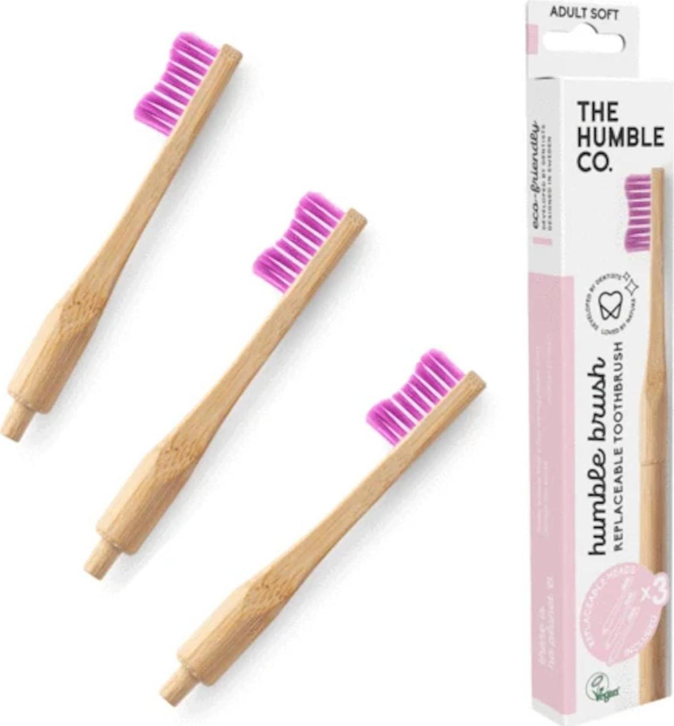 Humble Brush Zubní kartáček soft a vyměnitelné hlavice