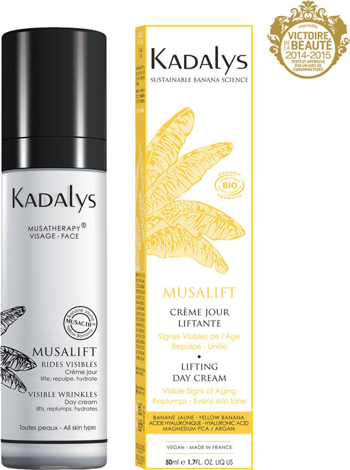 Kadalys MUSALIFT BIO Liftingový denní krém na viditelné vrásky 50 ml