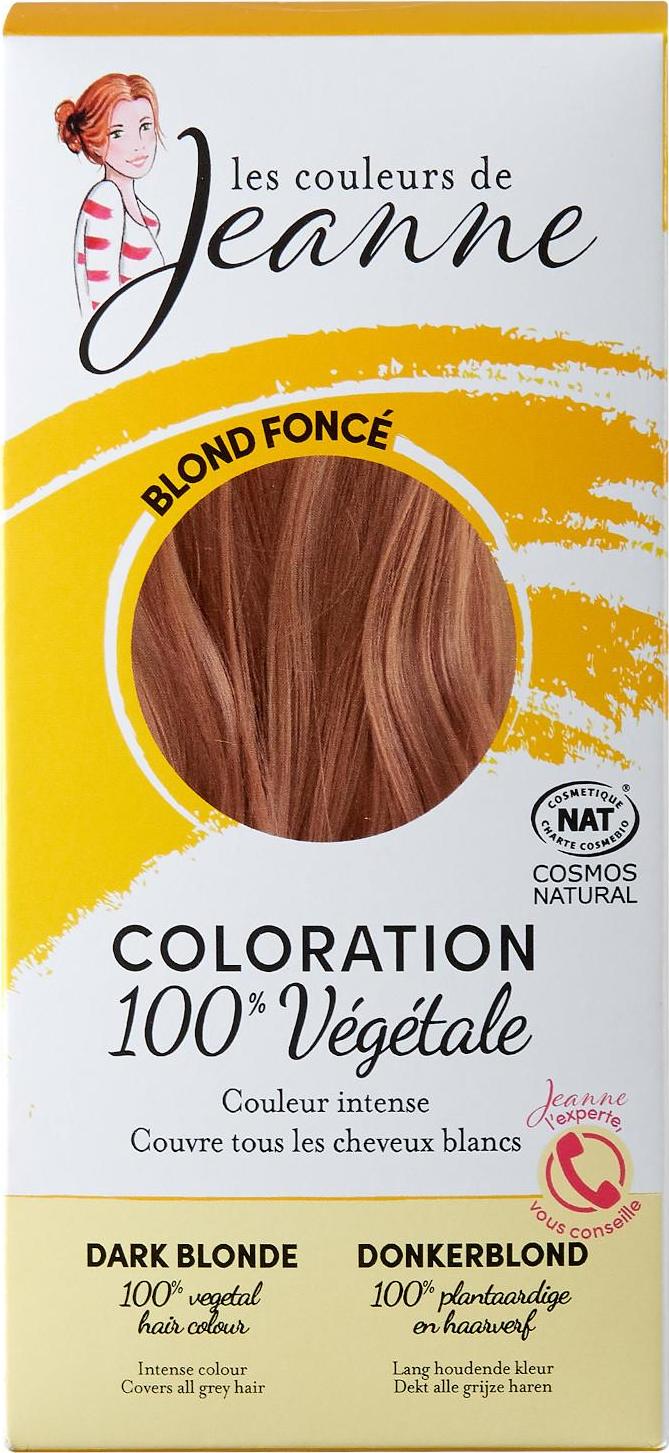 Les couleurs de Jeanne Barva na vlasy tmavá blond 2 x 50 g