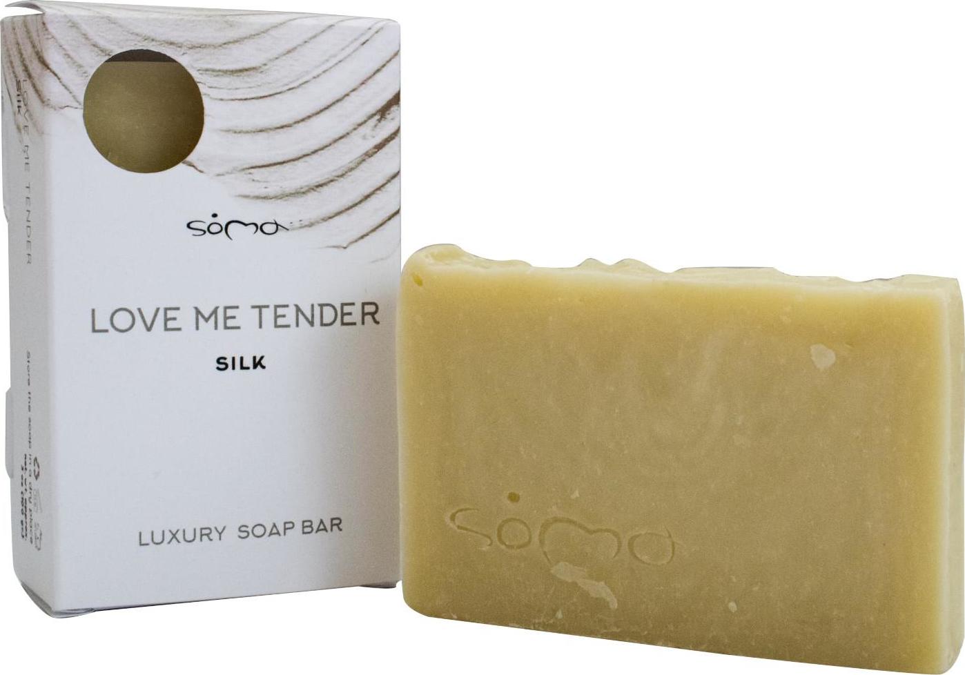 Soma n Botanicals LOVE ME TENDER Regenerační mýdlo s hedvábím 100 g