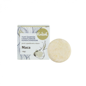 Kvitok Tuh&yacute; &scaron;ampon s kondicion&eacute;rem Maca 25 g - stimuluje růst vlasů Kvitok