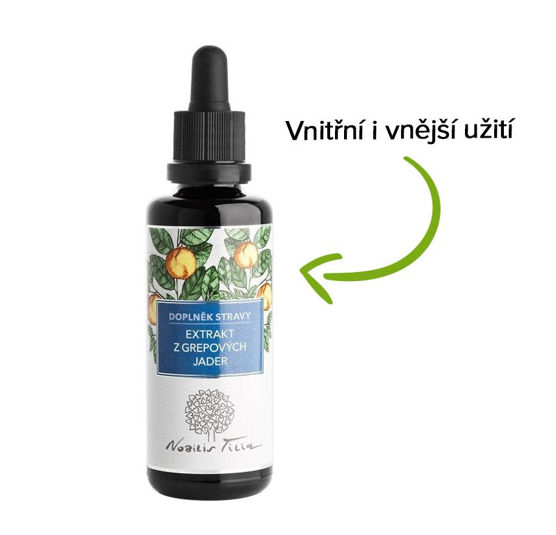 Nobilis Tilia Extrakt z grepových jader 50 ml - přispívá k mikrobiální rovnováze Nobilis Tilia