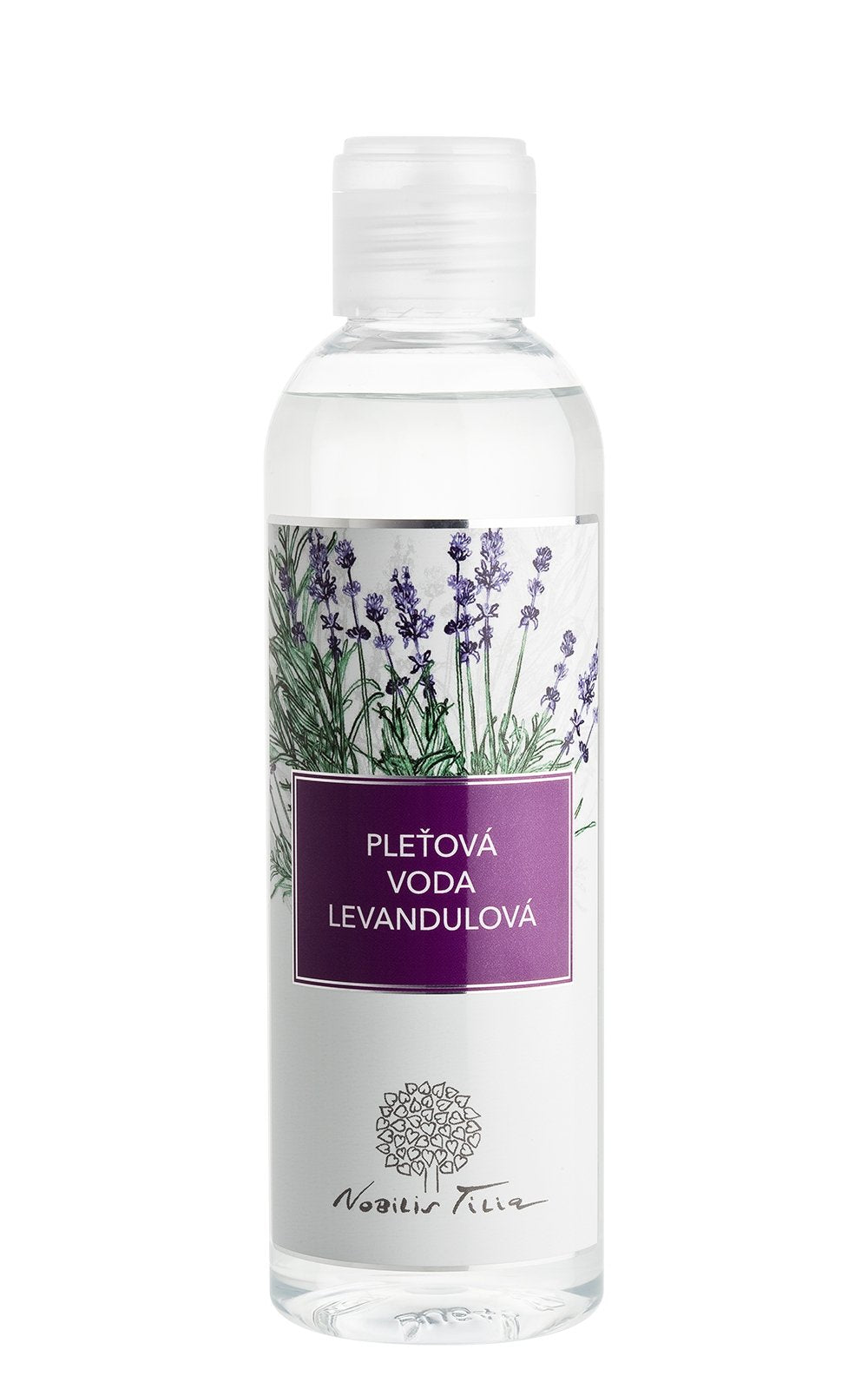 Nobilis Tilia Pleťová voda levandulová 200 ml - i pro velmi citlivou a zánětlivou pleť Nobilis Tilia