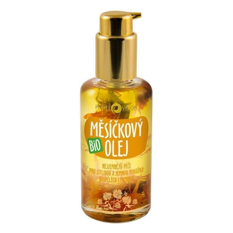 Purity Vision Měsíčkový olej BIO (100 ml) - i pro citlivou pokožku miminek Purity Vision