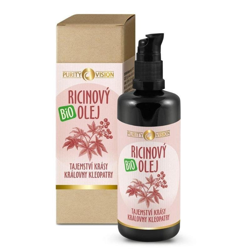 Purity Vision Ricinový olej BIO (100 ml) - dokonalá univerzální péče Purity Vision