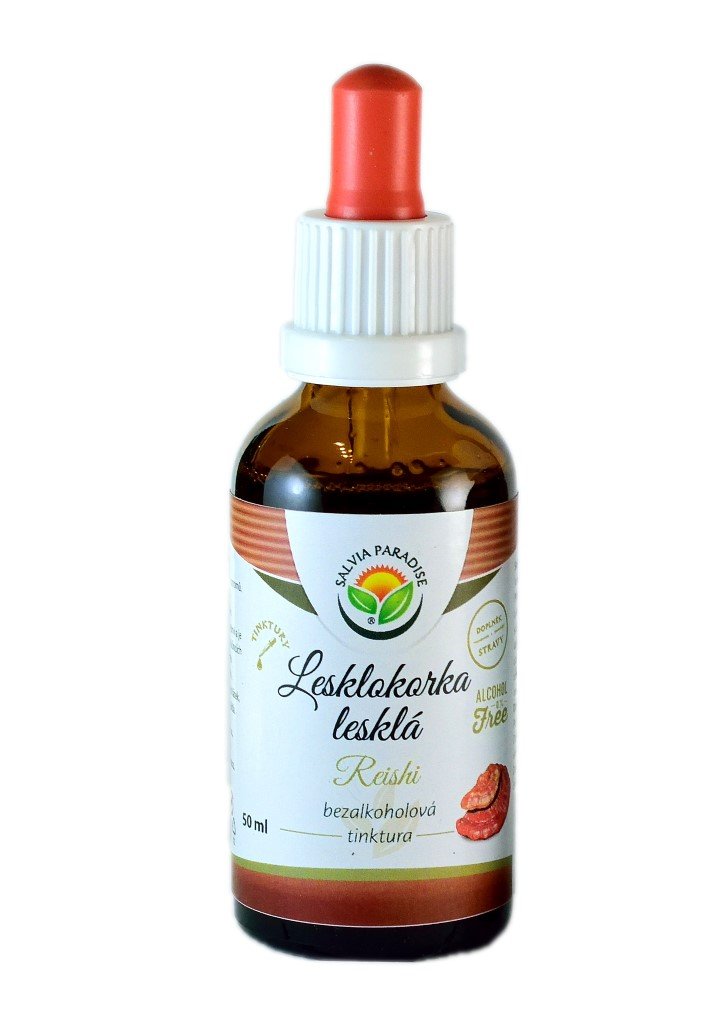 Salvia Paradise Lesklokorka lesklá - Reishi - tinktura bez alkoholu (50 ml) Salvia Paradise