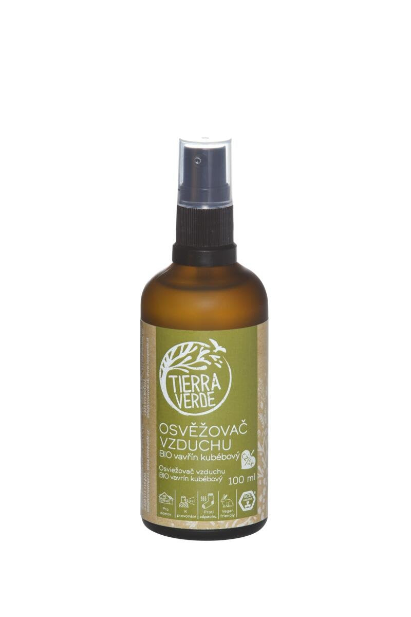 Tierra Verde Osvěžovač vzduchu - BIO vavřín kubébový (100 ml) Tierra Verde