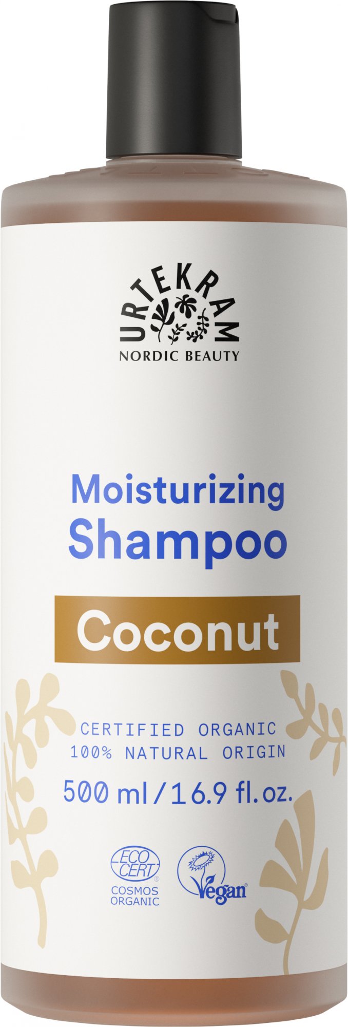 Urtekram Hydratační šampon s kokosovým nektarem BIO 500 ml Urtekram