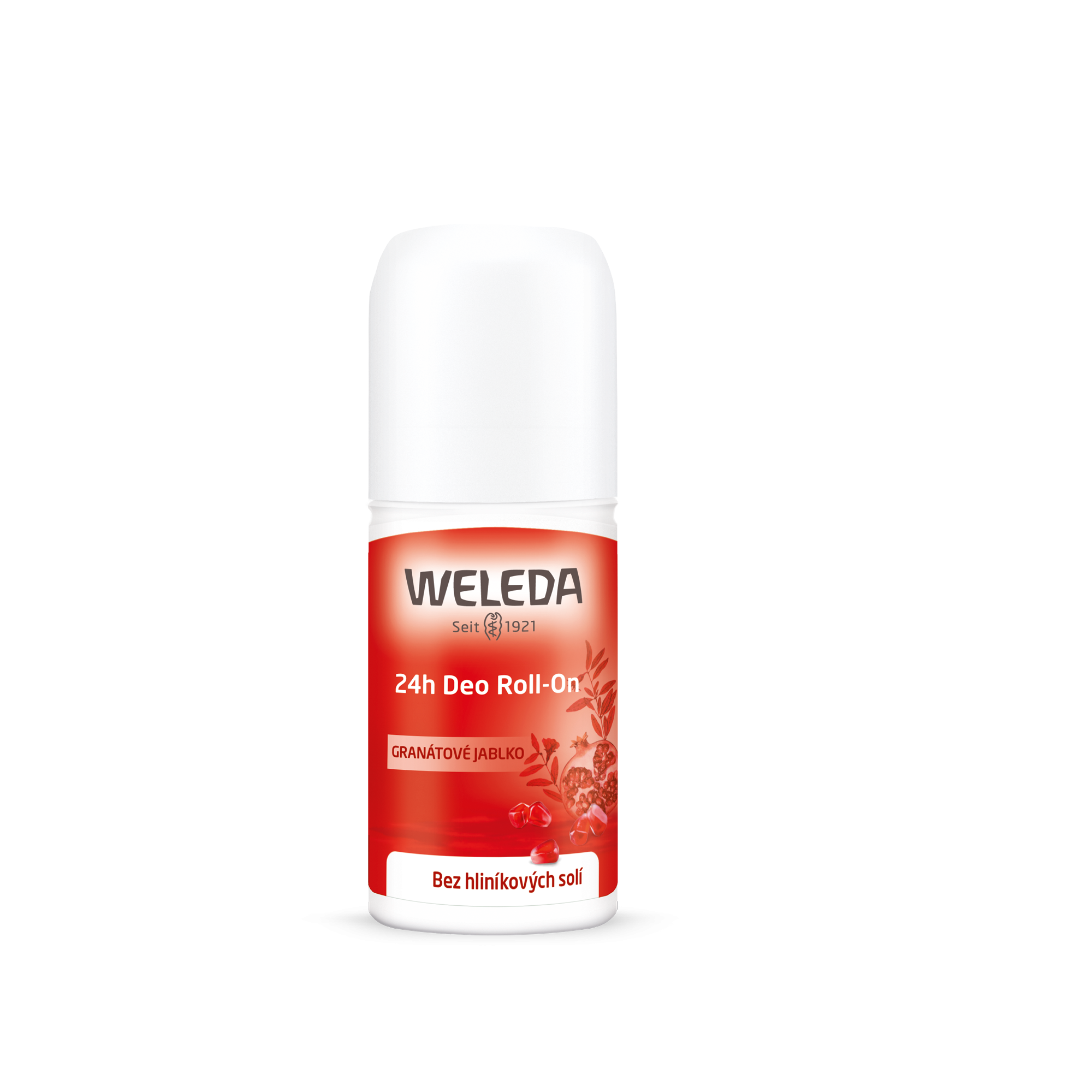 Weleda Deodorant roll-on 24h - granátové jablko (50 ml) - bez solí hliníku Weleda