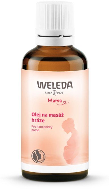 Weleda Masážní olej na hráz (50 ml) - zvyšuje elasticitu hráze Weleda