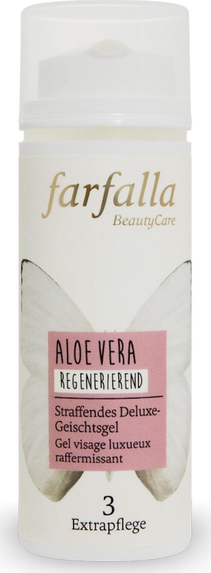 Farfalla Luxusní zpevňující gel na obličej s aloe vera 50 ml