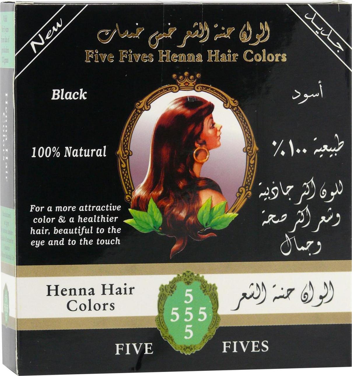 Five Fives Henna Lamda černá 100 g