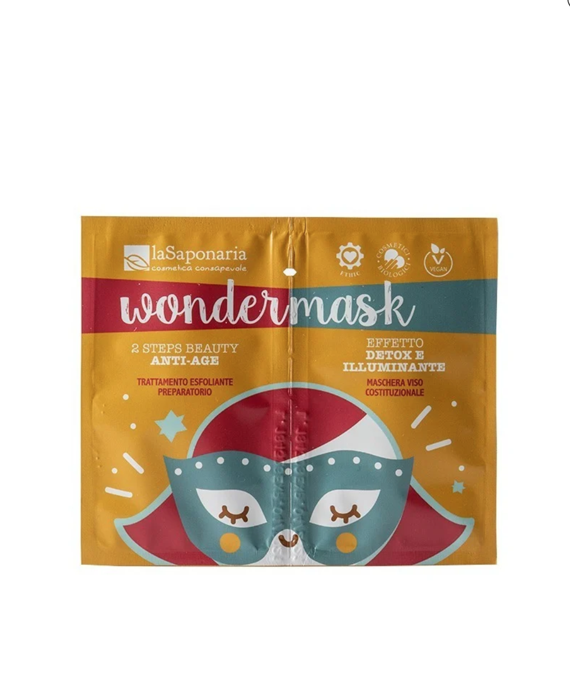 laSaponaria Dvoufázová pleťová maska proti stárnutí Wondermask (8+5 ml) laSaponaria