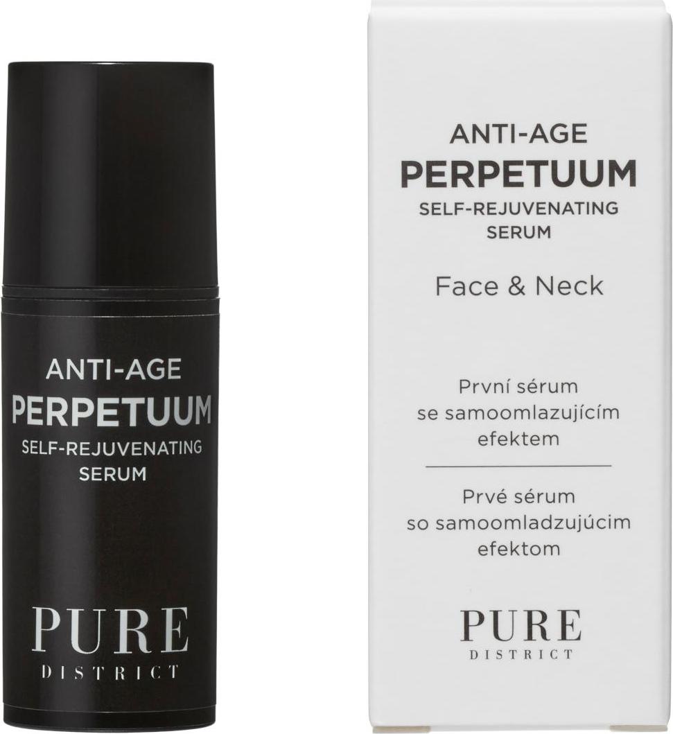 PURE DISTRICT Anti-age serum PERPETUUM samoomlazující mini 5 ml