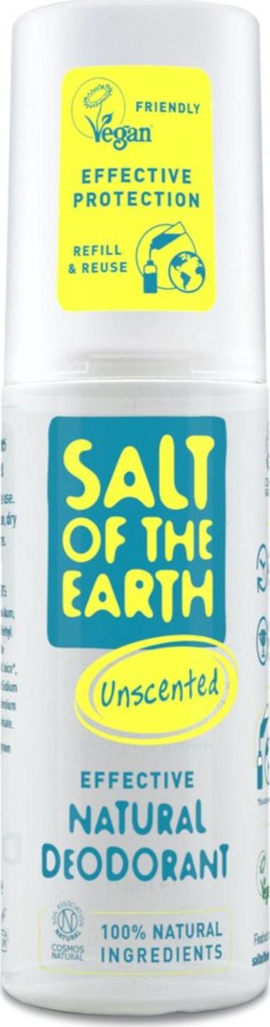 Salt of the Earth Přírodní deodorant sprej bez vůně 100 ml