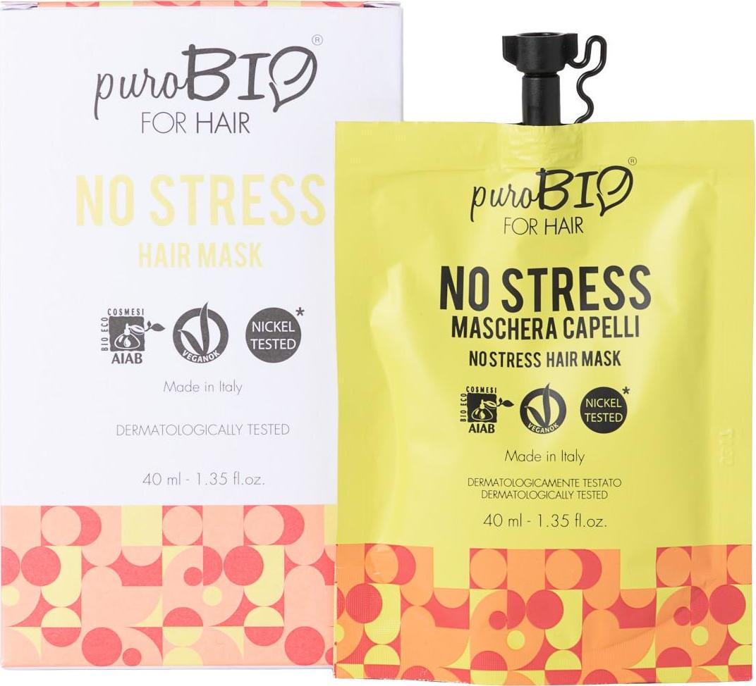 puroBIO cosmetics for Hair No Stress maska na vlasy 40 ml