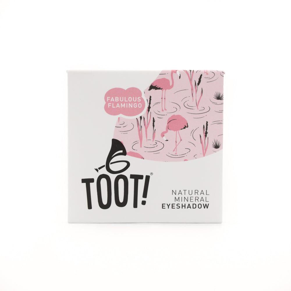 TOOT! Minerální oční stíny růžové – Fabulous Flamingo (2