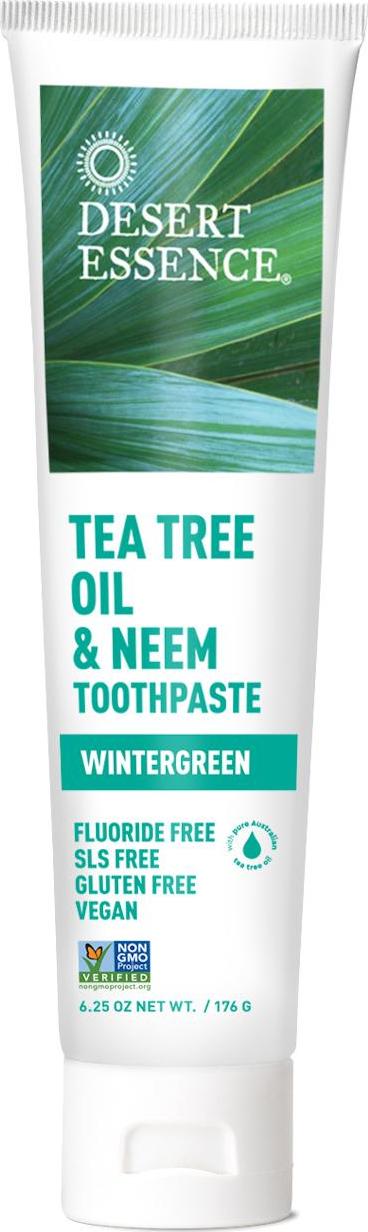 Desert Essence Zubní pasta tea tree a nimba 176 g