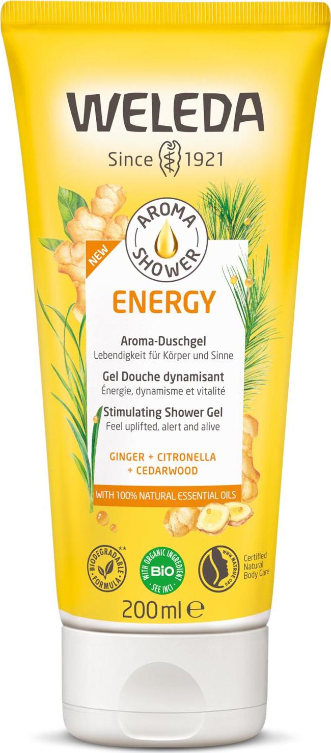 Weleda Aroma shower sprchový krém Energy 200 ml