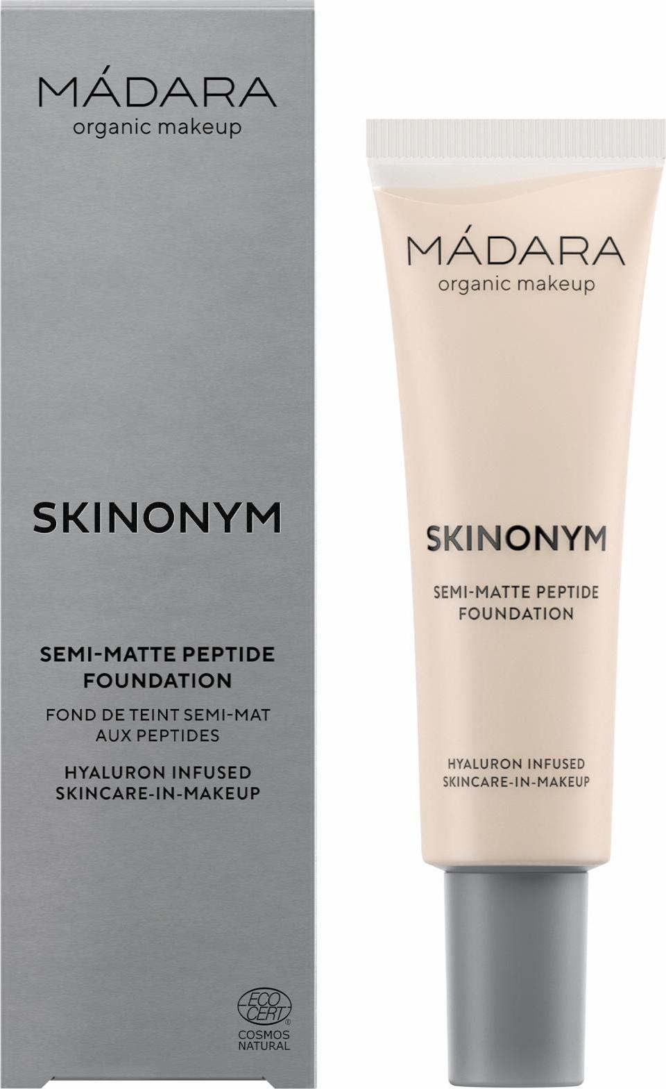 MÁDARA Polomatný Make-up s peptidy SKINONYM